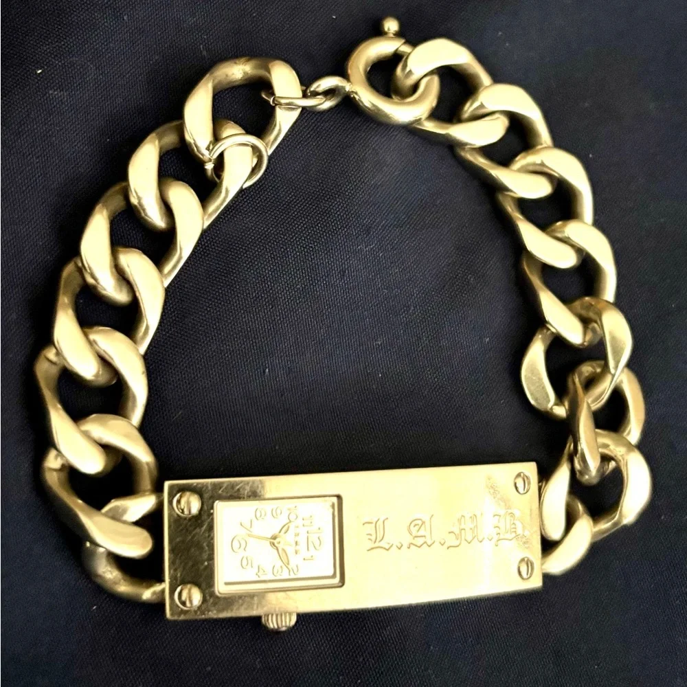 Rare, Dainty Solid Stainless Steel L.A.M.B. Watch - Picture 9 of 9